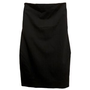 ❤️SOLD❤️GIVENCHY Paris Knee Length Black Pencil Skirt Size: EU 38